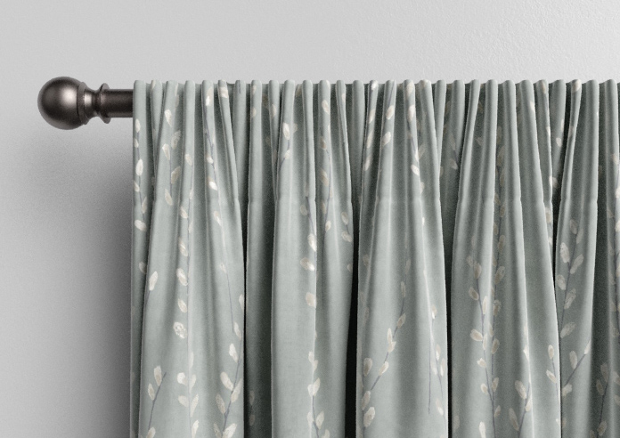 Willow Field, Slate - Made to Measure Curtains - Image 9